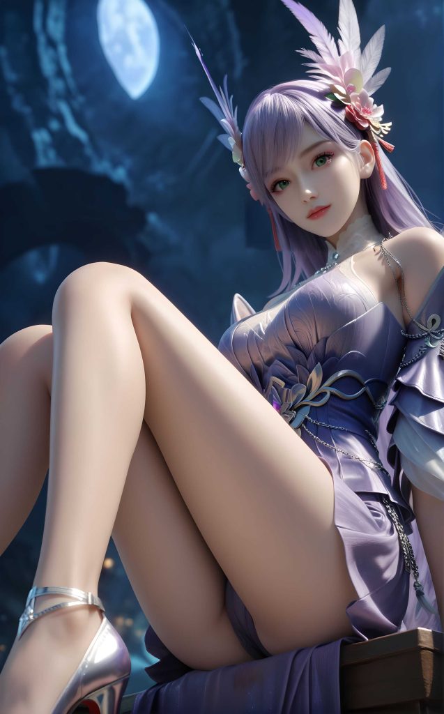 [第795期][氪金玩家][林紫玥绝美写真]涩涩 动漫女神 国漫壁纸[77P]-AI国漫分享