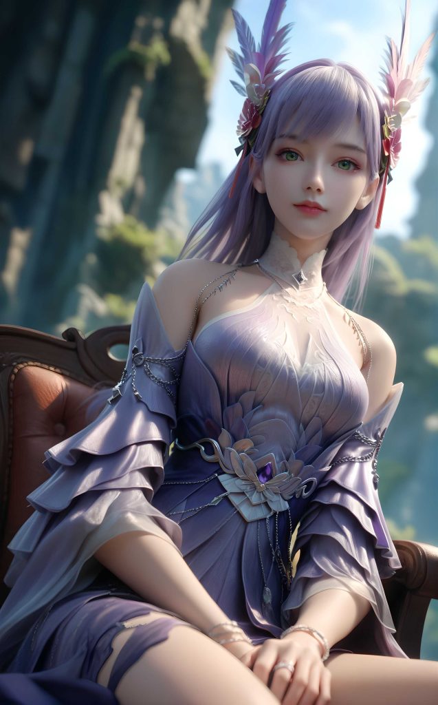 图片[3]-[第795期][氪金玩家][林紫玥绝美写真]涩涩 动漫女神 国漫壁纸[77P]-AI国漫分享