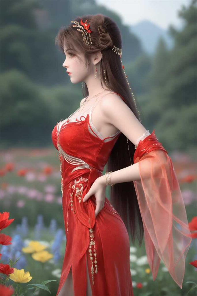 图片[4]-[第714期] [完美世界] [火灵儿 · 火女系列] AI国漫 性感女神 [158P]-AI国漫分享