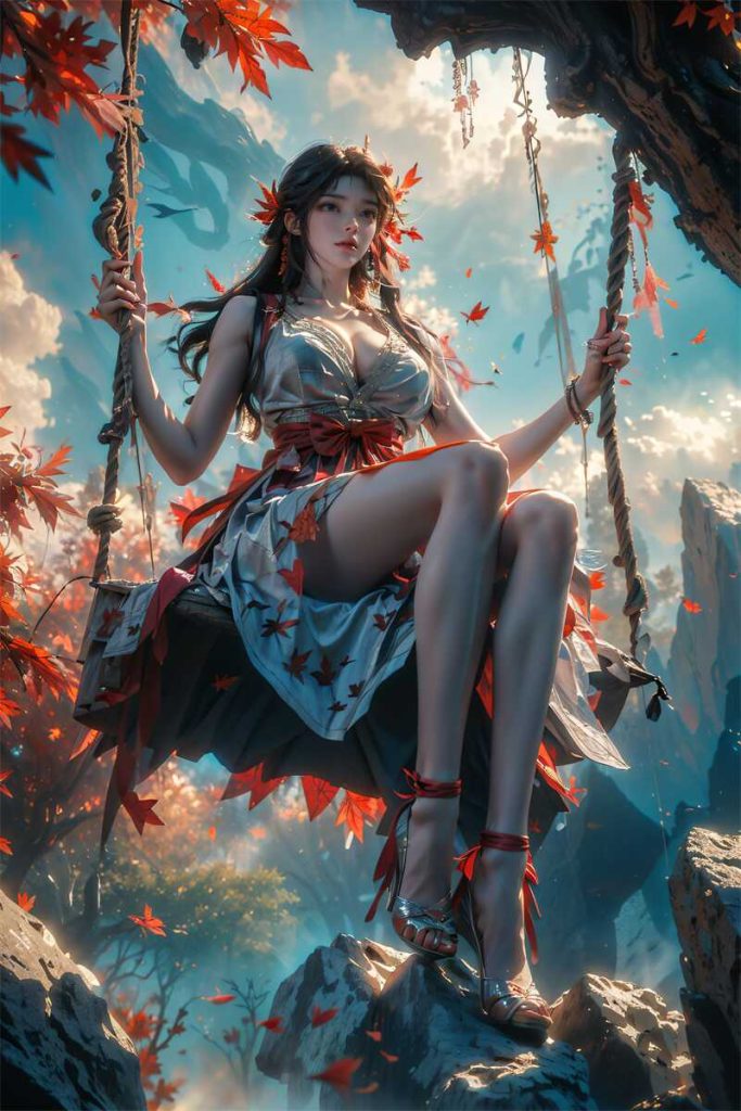 [第664期] [完美世界] [火桑女 · 女神系列] AI国漫 二次元 [88P]-AI国漫分享