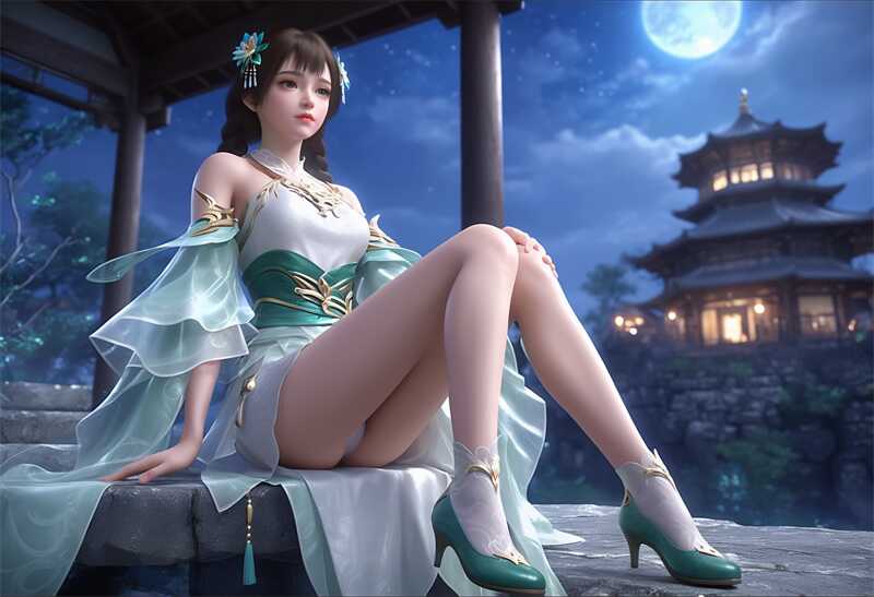 图片[2]-[第357期] [完美世界] [麒麟女 · 系列一] 涩涩 [169P]-AI国漫分享