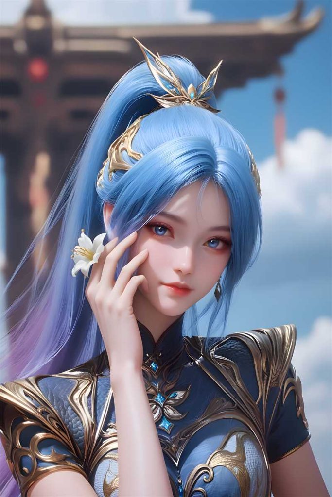 图片[4]-[第120期] [绝世唐门] [王冬儿 · 系列二] 涩涩 [101P]-AI国漫分享