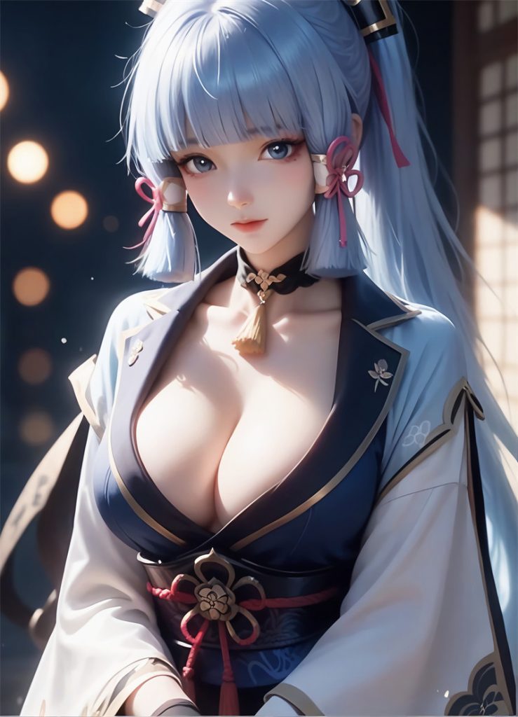 图片[3]-[第143期] [原神] [神里绫华 · 系列一] 涩涩 [108P]-AI国漫分享