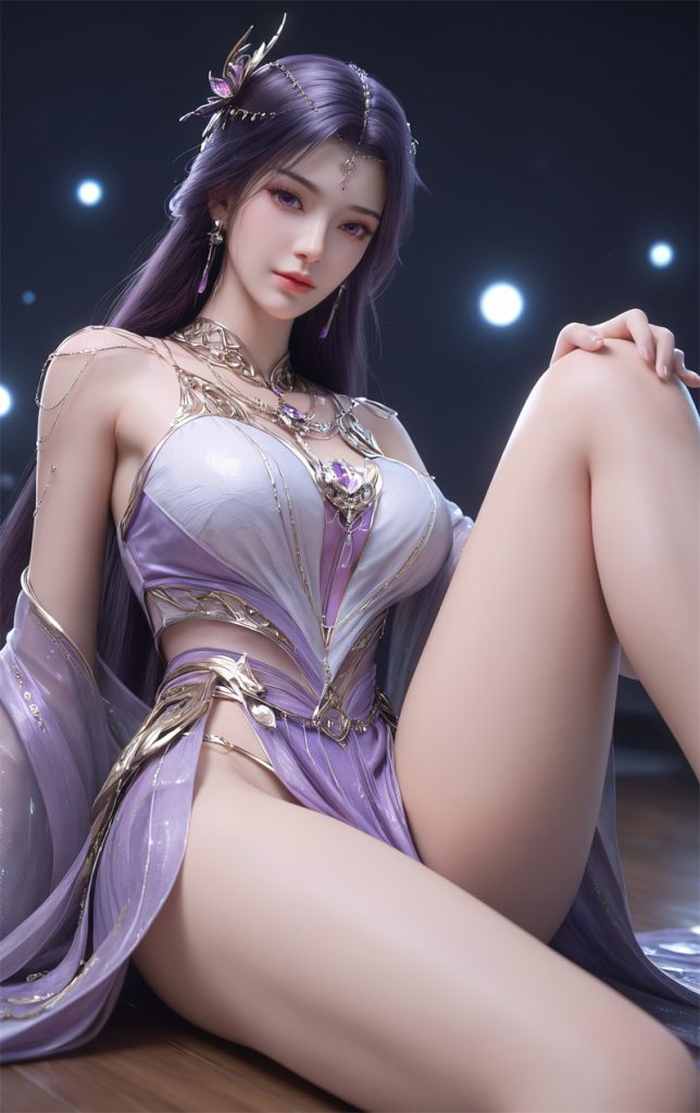 图片[4]-[第705期] [完美世界] [云曦 · 女神系列] AI国漫 性感女神 [300P]-AI国漫分享