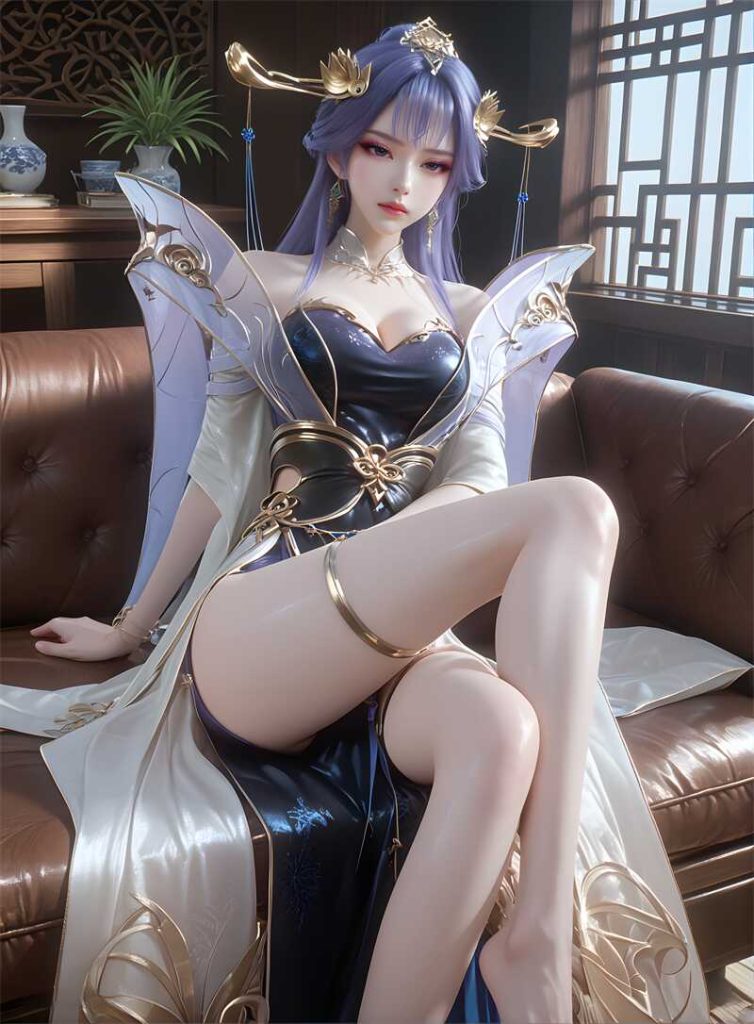 图片[4]-[第722期] [百炼成神] [天穹 · 写真系列] 国漫女神 性感美女 [159P]-AI国漫分享