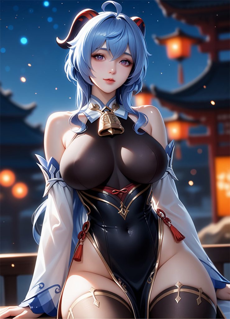 图片[3]-[第425期] [原神] [甘雨 · 系列一] AI国漫 [106P]-AI国漫分享