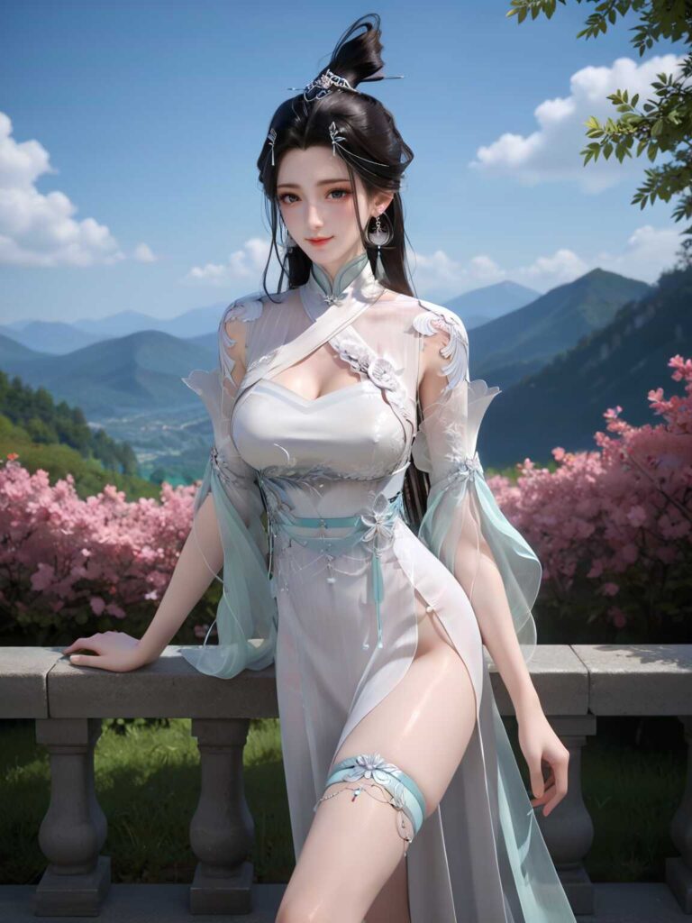 图片[2]-[第982期] [绝世战魂] [萧轻雪·高清系列] 涩涩 动漫女神 AI国漫[60P]-AI国漫分享