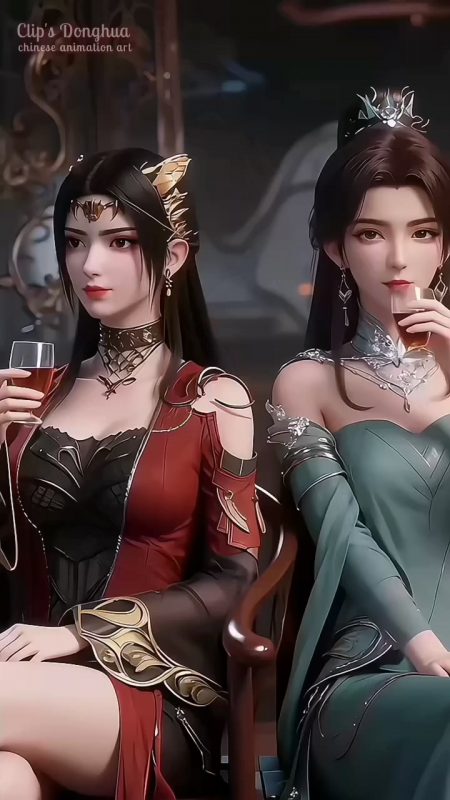 [短视频系列][‎斗破苍穹][动态壁纸 萧炎和小医仙大婚 ] 涩涩 动漫女神 AI国漫-AI国漫分享