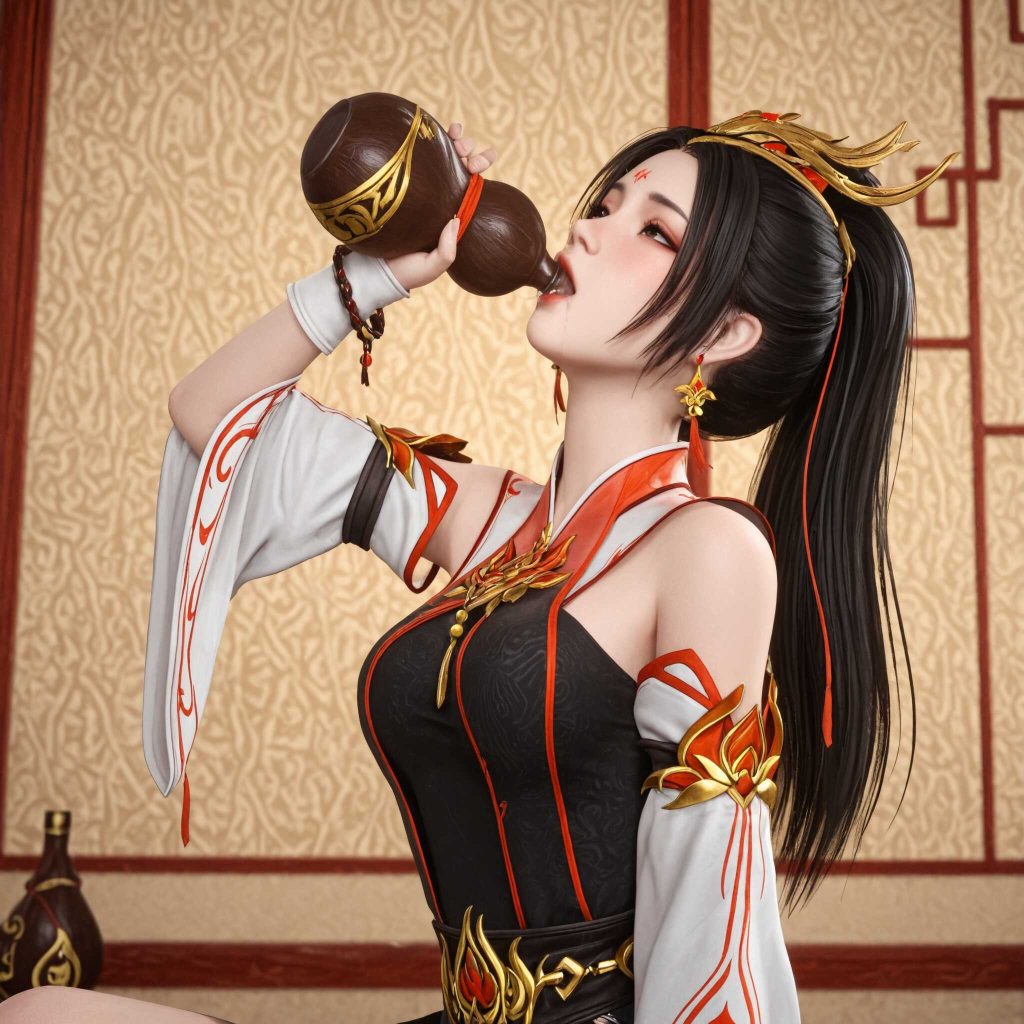 图片[3]-[第847期][师兄啊师兄][酒玖·醉酒激情系列] 涩涩 AI国漫 动漫女神[110P]-AI国漫分享