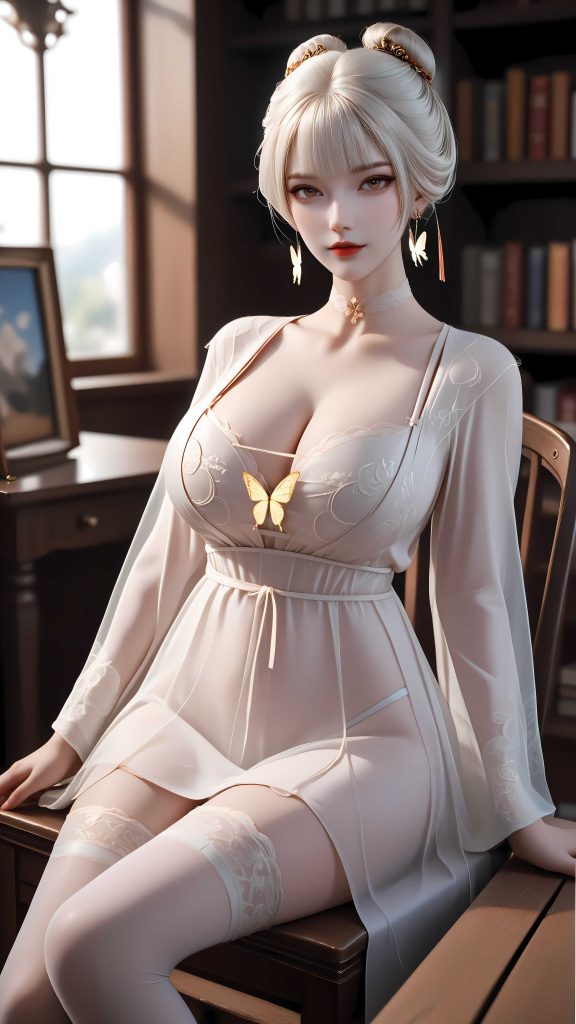 图片[4]-[剑来-稚圭内衣写真·纯素系列八][133图][第三季002画]-AI国漫分享